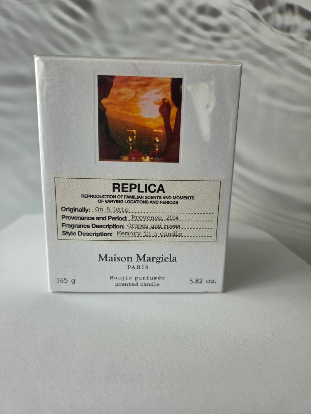 Maison Margiela Replica On a Date Scented Candle 5.82oz/165g